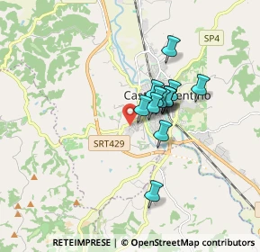 Mappa Via Ferruccio Parri, 50051 Castelfiorentino FI, Italia (1.21615)