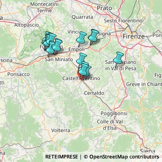 Mappa Via Machiavelli, 50051 Castelfiorentino FI, Italia (14.57889)