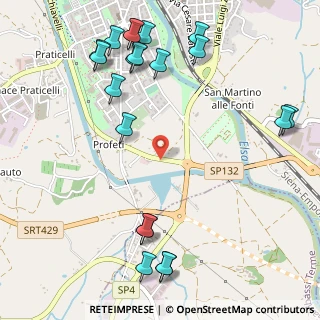 Mappa Via Machiavelli, 50051 Castelfiorentino FI, Italia (0.7095)