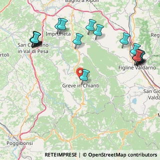 Mappa Via G. Pastore, 50022 Greve in Chianti FI, Italia (11.3585)