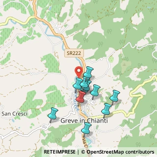 Mappa Via G. Pastore, 50022 Greve in Chianti FI, Italia (0.84727)