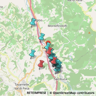 Mappa SP 94 Chiantigiana, 50026 San Casciano in Val di pesa FI, Italia (1.686)