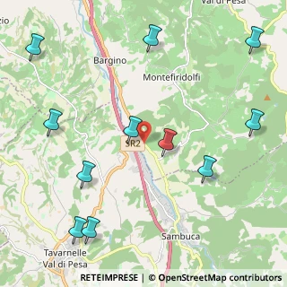 Mappa SP 94 Chiantigiana, 50026 San Casciano in Val di pesa FI, Italia (2.80091)
