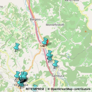 Mappa SP 94 Chiantigiana, 50026 San Casciano in Val di pesa FI, Italia (3.6905)