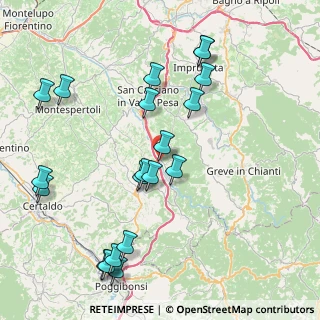 Mappa SP 94 Chiantigiana, 50026 San Casciano in Val di pesa FI, Italia (9.543)