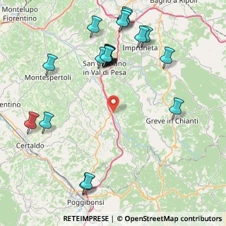 Mappa SP 94 Chiantigiana, 50026 San Casciano in Val di pesa FI, Italia (10.4135)
