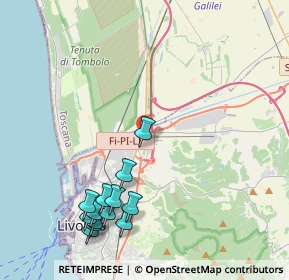 Mappa Via Fratelli Rosselli, 57016 Stagno LI, Italia (5.02923)