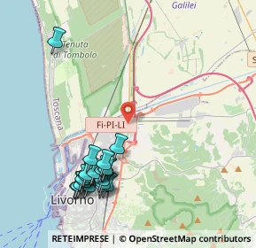Mappa Via Fratelli Rosselli, 57016 Stagno LI, Italia (4.807)