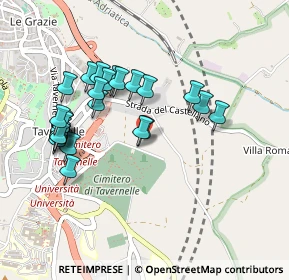 Mappa Via San Giacomo della Marca, 60128 Ancona AN, Italia (0.47407)