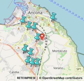 Mappa Via San Giacomo della Marca, 60128 Ancona AN, Italia (2.05)