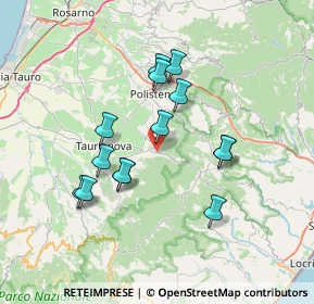 Mappa Via Giuseppe Mazzini, 89022 Cittanova RC, Italia (7.03714)