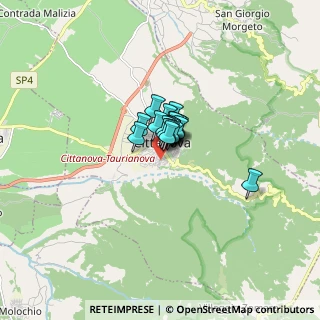 Mappa Via Amedeo Sorrenti, 89022 Cittanova RC, Italia (0.661)