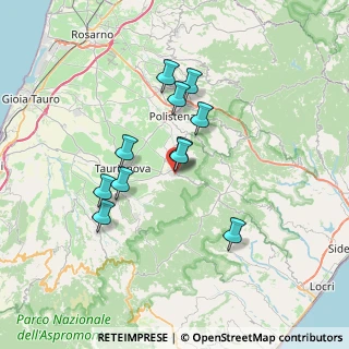 Mappa Via Amedeo Sorrenti, 89022 Cittanova RC, Italia (6.53182)