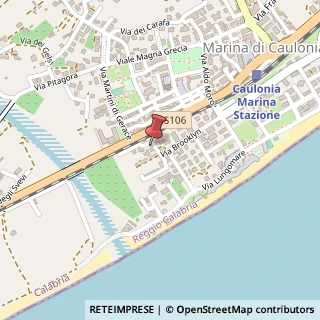 Mappa Via Strada XXX, 1/B, 89041 Caulonia, Reggio di Calabria (Calabria)