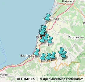 Mappa Contrada Torre Spinelli, 89015 Palmi RC, Italia (5.46632)