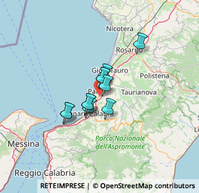 Mappa Contrada Torre Spinelli, 89015 Palmi RC, Italia (8.59727)