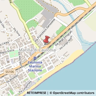 Mappa Via Paolo Orsi, 13, 89041 Caulonia, Reggio di Calabria (Calabria)