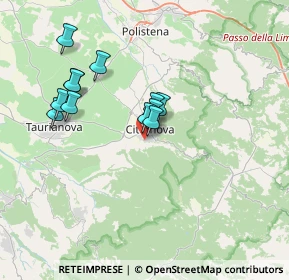 Mappa Via Pier Luigi Nervi, 89022 Cittanova RC, Italia (3.42)