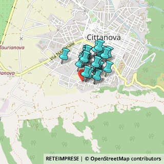 Mappa Via Pier Luigi Nervi, 89022 Cittanova RC, Italia (0.26296)