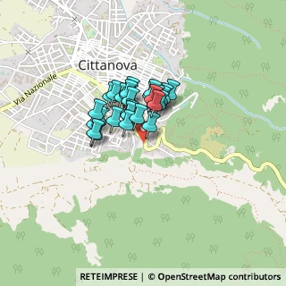 Mappa VIA CAVALIERE, 89022 Cittanova RC, Italia (0.28929)