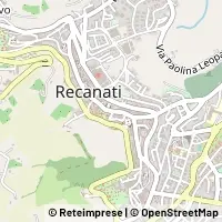 Hartă Recanati