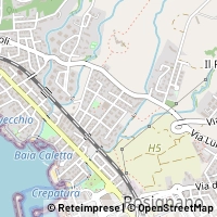 Mapa Rosignano Marittimo