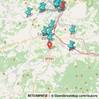 Mappa Via Marsala, 53034 Colle di Val d'Elsa SI, Italia (5.6285)