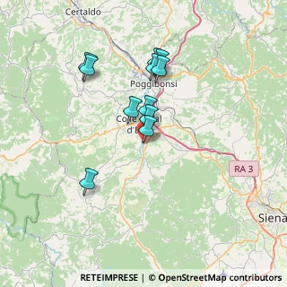 Mappa Via Marsala, 53034 Colle di Val d'Elsa SI, Italia (6.33545)