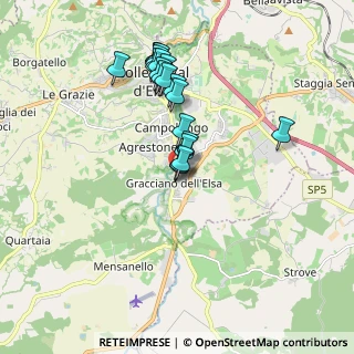 Mappa Via Marsala, 53034 Colle di Val d'Elsa SI, Italia (1.6985)