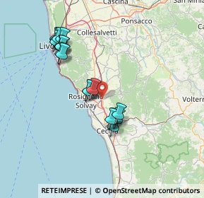 Mappa Via Aldo Moro, 56040 Castellina Marittima PI, Italia (14.65222)