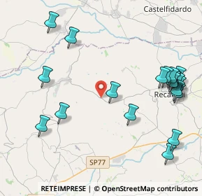 Mappa SP 82, 62019 Recanati MC, Italia (5.2375)