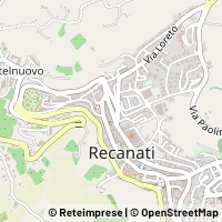 Karte Recanati