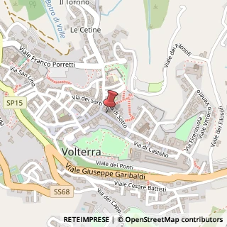 Mappa Via Antonio Gramsci, 15, 56048 Volterra, Pisa (Toscana)