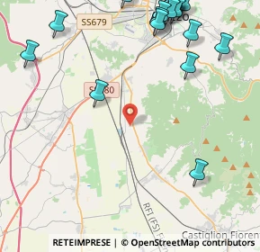 Mappa Località Sant'Andrea a Pigli, 52100 Arezzo AR, Italia (6.373)