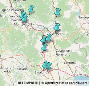 Mappa 52041 Civitella in Val di Chiana AR, Italia (15.235)