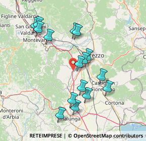 Mappa 52041 Civitella in Val di Chiana AR, Italia (15.22313)