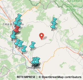 Mappa Zona Carpini di Sopra, 06014 Montone PG, Italia (10.0205)