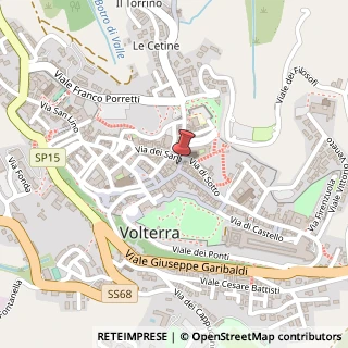 Mappa Via Matteotti, 57, 56048 Volterra, Pisa (Toscana)