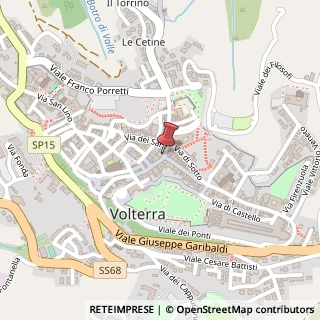 Mappa Via Giacomo Matteotti, 51, 56048 Volterra, Pisa (Toscana)