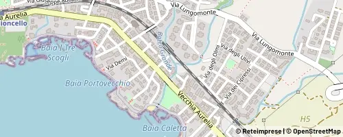 Mappa Rosignano Marittimo