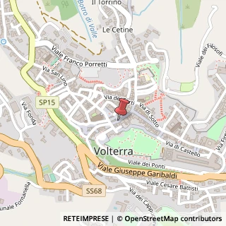 Mappa Via Giacomo Matteotti, 14, 56048 Volterra, Pisa (Toscana)