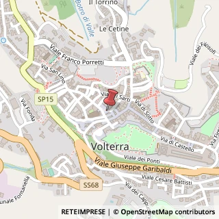 Mappa Piazza dei Priori, 5, 56048 Volterra, Pisa (Toscana)