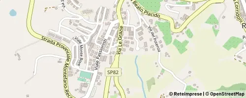Mappa Recanati