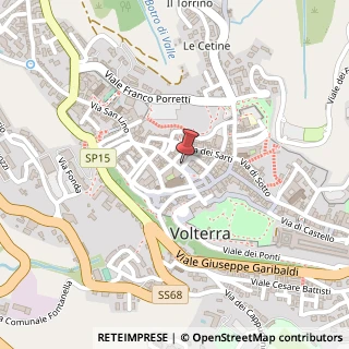 Mappa Piazza dei Priori, 16, 56048 Volterra, Pisa (Toscana)
