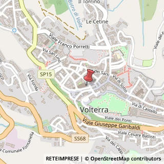 Mappa Piazza dei Priori, 1, 56048 Volterra, Pisa (Toscana)