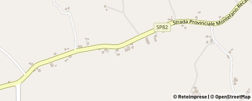 Mappa Recanati