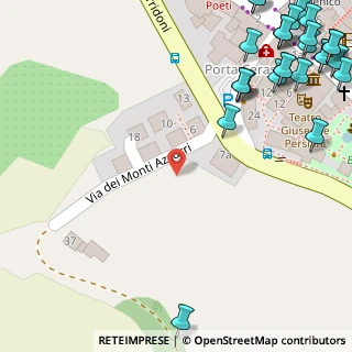Mappa Via Corridoni, 62019 Recanati MC, Italia (0.09643)