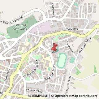 Mappa Viale Moro, 48, 62019 Recanati, Macerata (Marche)