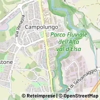 Karte Poggibonsi