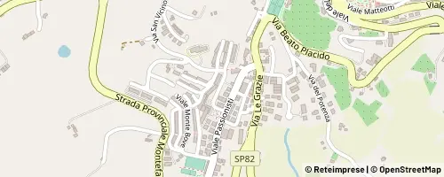 Mappa Recanati